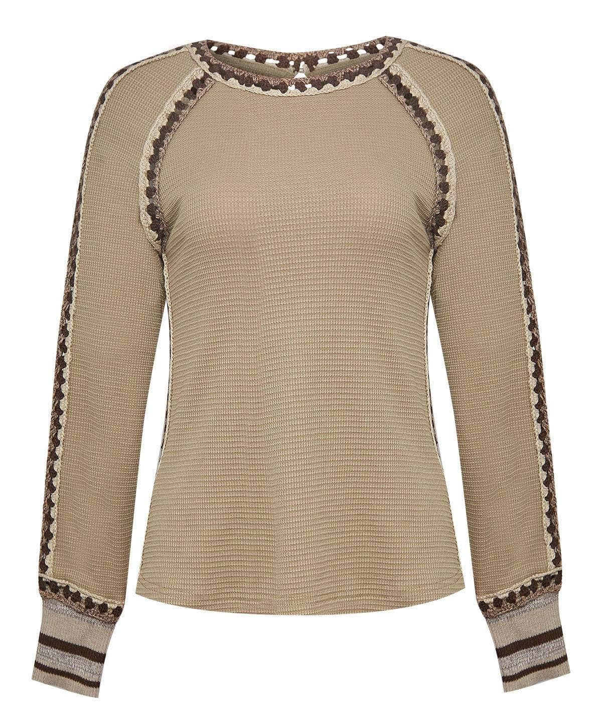 Polera Algodón Orgánico Mujer Maroma Verde Rockford