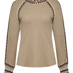 Polera Algodón Orgánico Mujer Maroma Verde Rockford