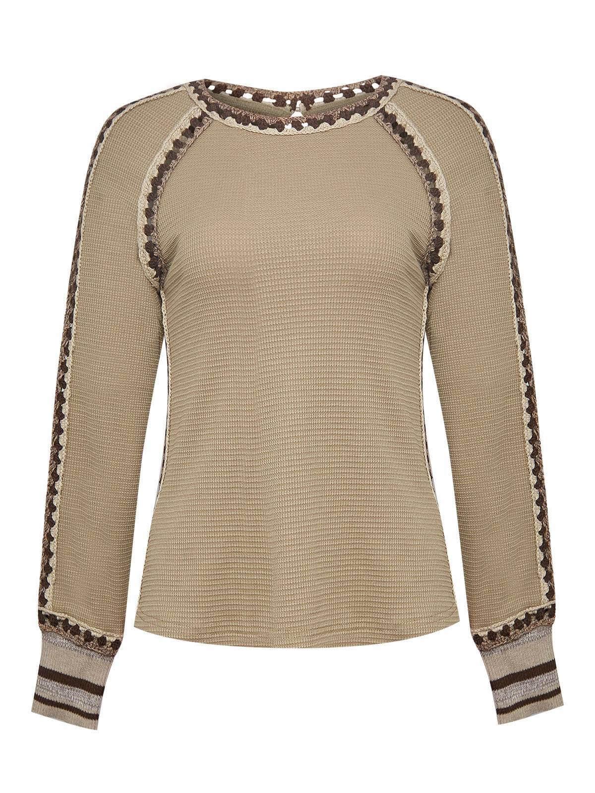 Polera Algodón Orgánico Mujer Maroma Verde Rockford