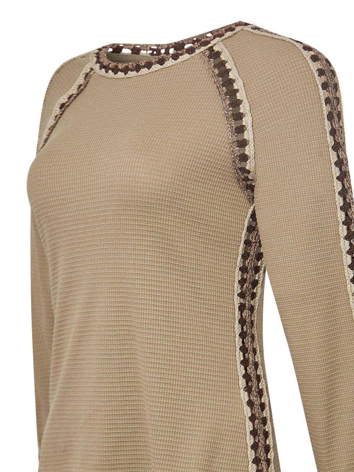 Polera Algodón Orgánico Mujer Maroma Verde Rockford