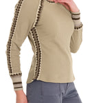 Polera Algodón Orgánico Mujer Maroma Verde Rockford