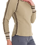 Polera Algodón Orgánico Mujer Maroma Verde Rockford