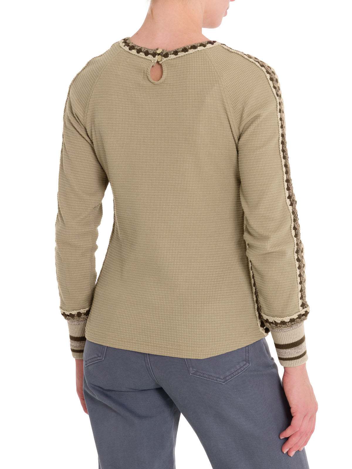 Polera Algodón Orgánico Mujer Maroma Verde Rockford