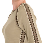 Polera Algodón Orgánico Mujer Maroma Verde Rockford