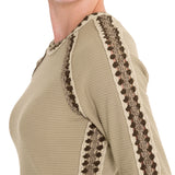 Polera Algodón Orgánico Mujer Maroma Verde Rockford