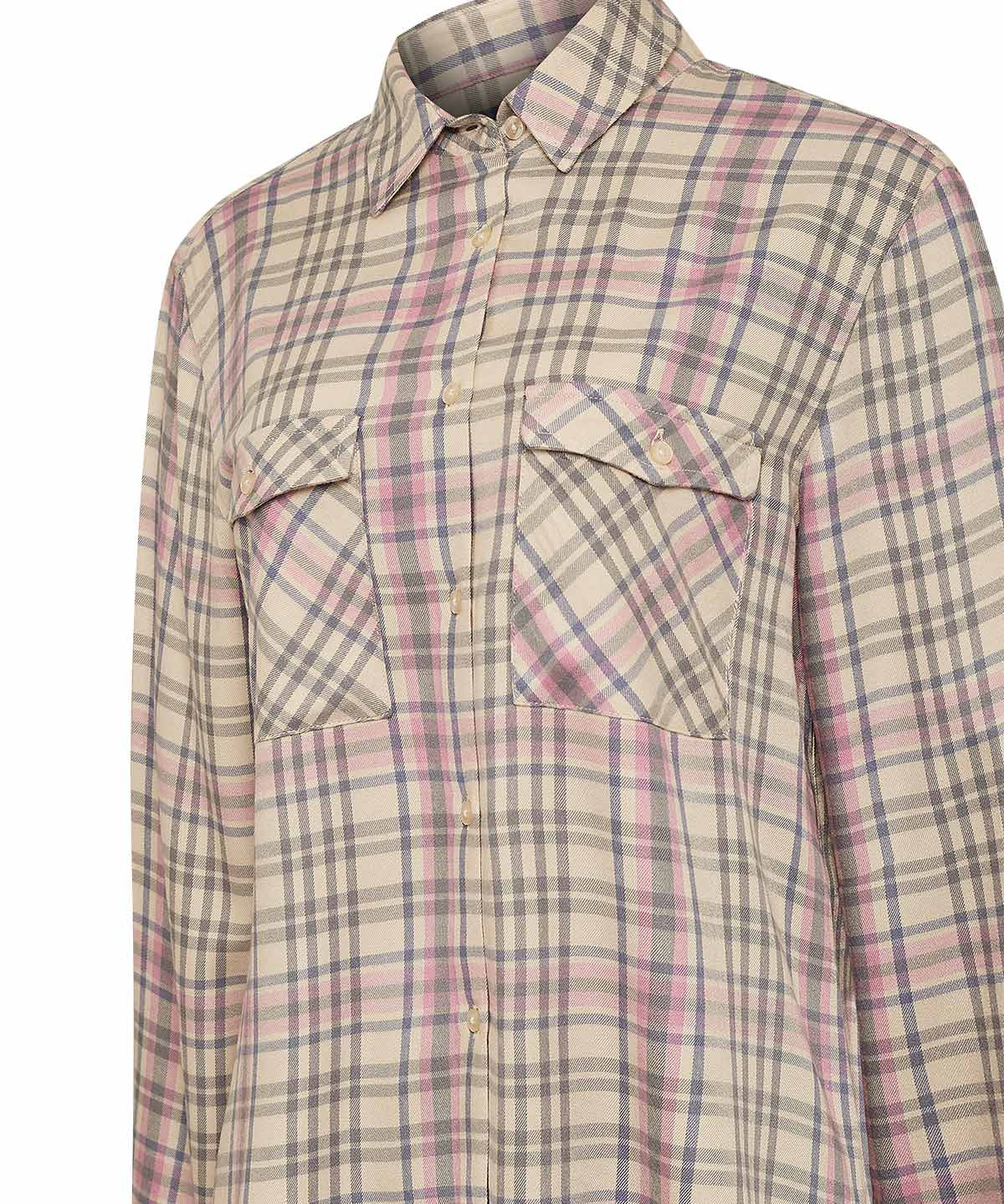 Blusa Rayón Mujer Bonete Rosado Rockford