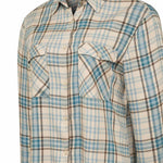 Blusa Rayón Mujer Bonete Celeste Rockford