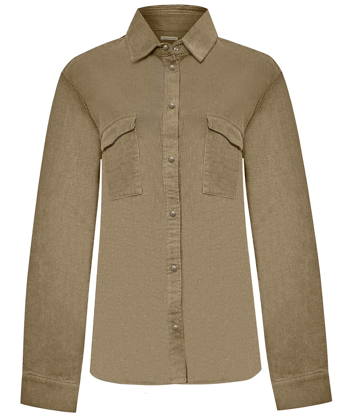 Blusa Algodón Orgánico Mujer Manaslu Café Rockford