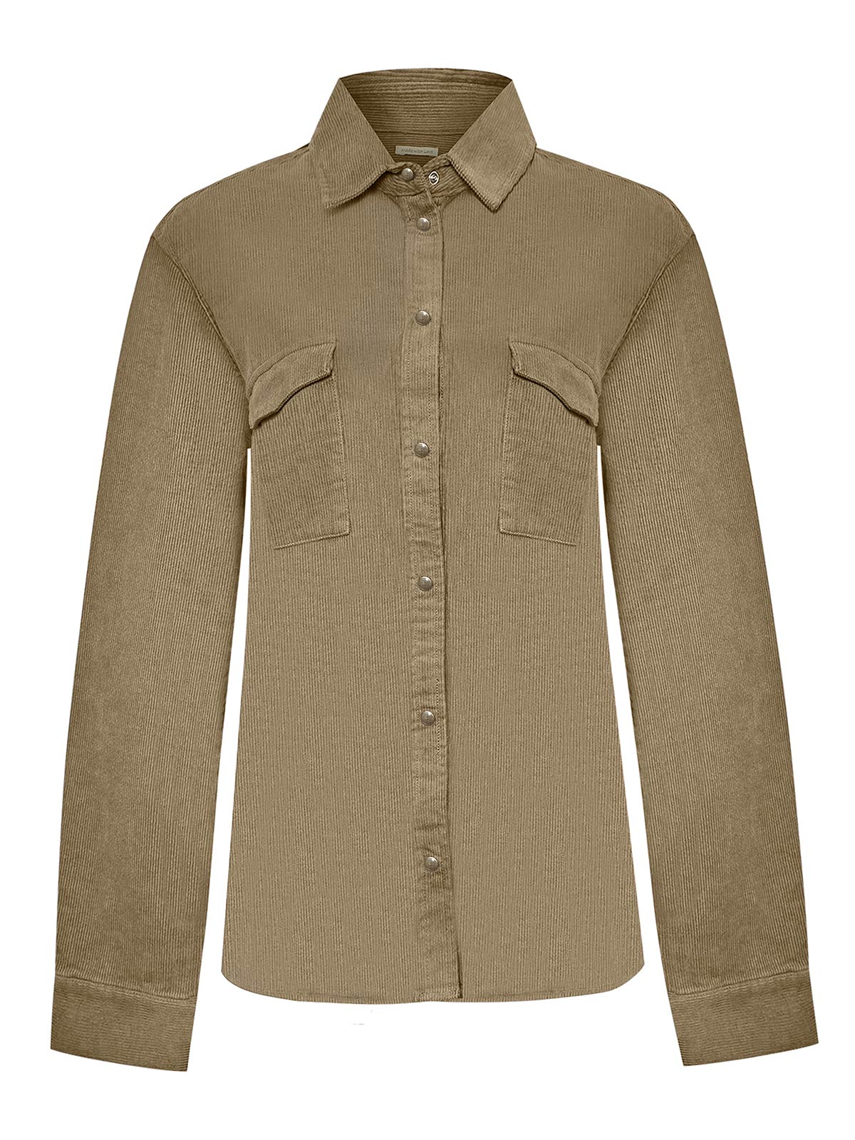 Blusa Algodón Orgánico Mujer Manaslu Café Rockford