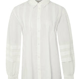 Blusa Algodón Orgánico Mujer Denali Blanco Rockford