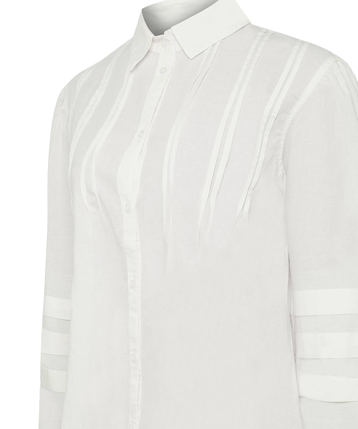 Blusa Algodón Orgánico Mujer Denali Blanco Rockford