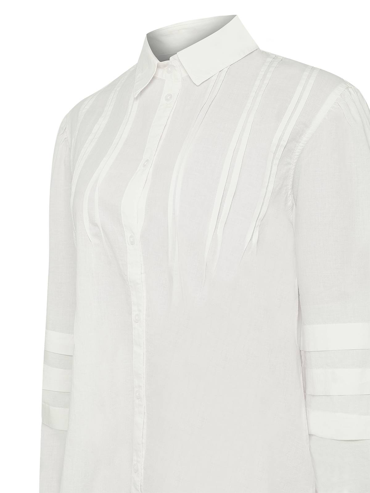 Blusa Algodón Orgánico Mujer Denali Blanco Rockford