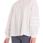 Blusa Algodón Orgánico Mujer Denali Blanco Rockford