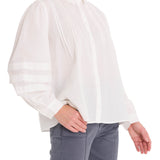 Blusa Algodón Orgánico Mujer Denali Blanco Rockford