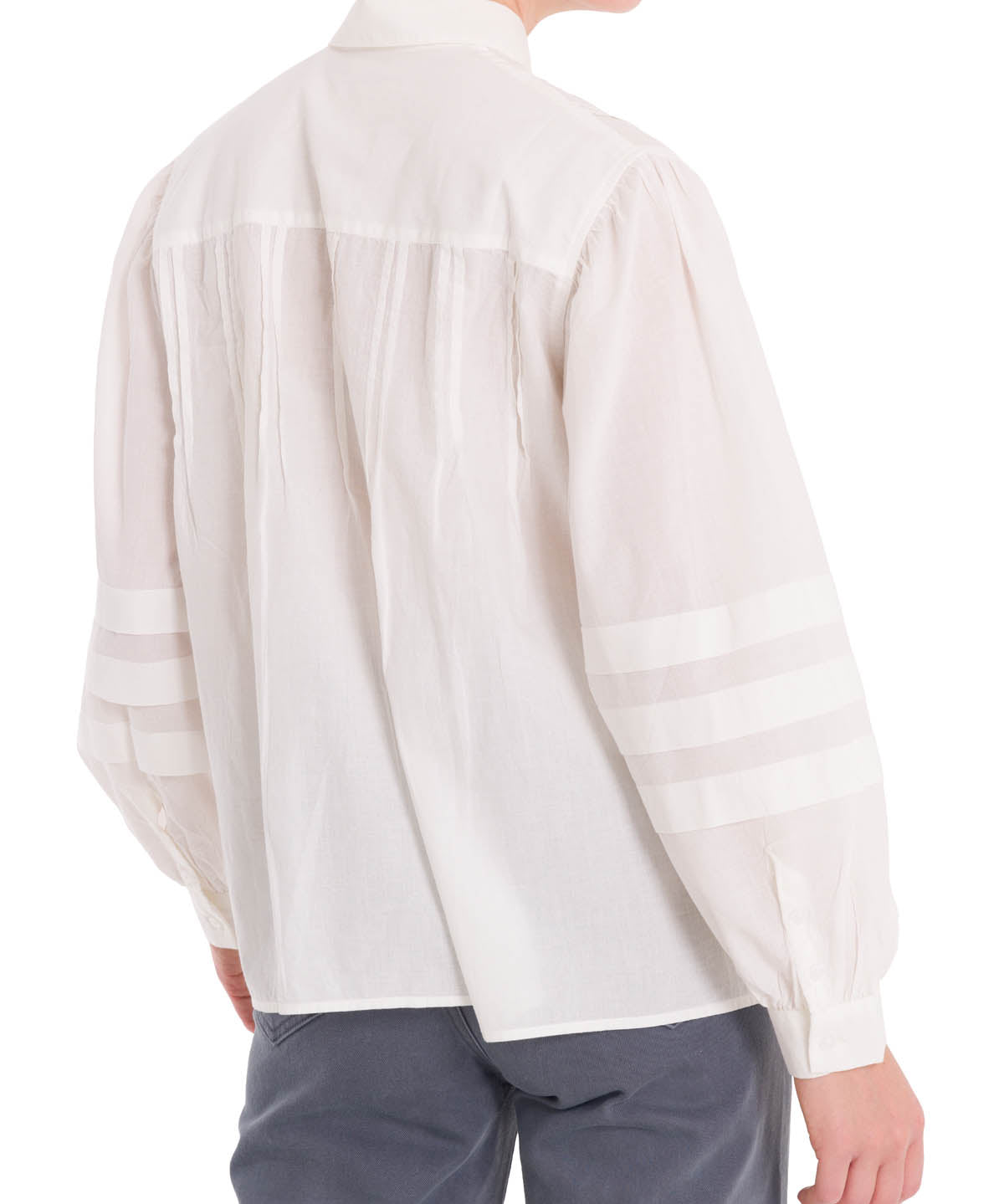 Blusa Algodón Orgánico Mujer Denali Blanco Rockford