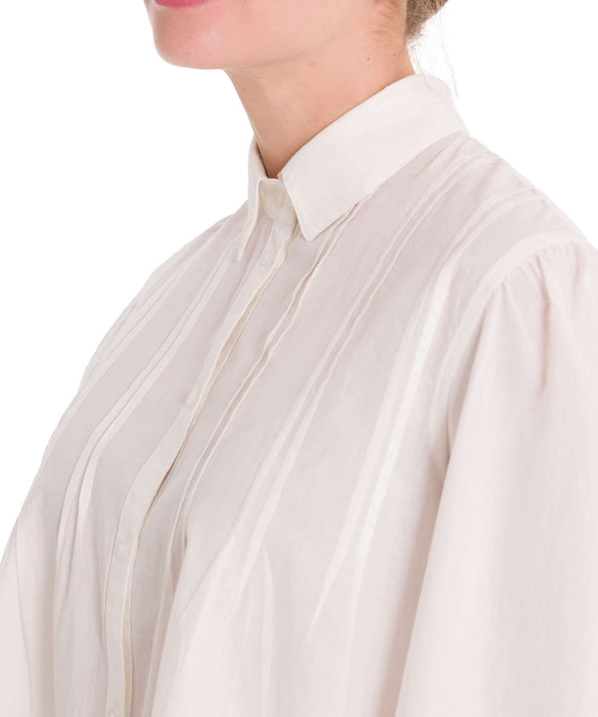 Blusa Algodón Orgánico Mujer Denali Blanco Rockford