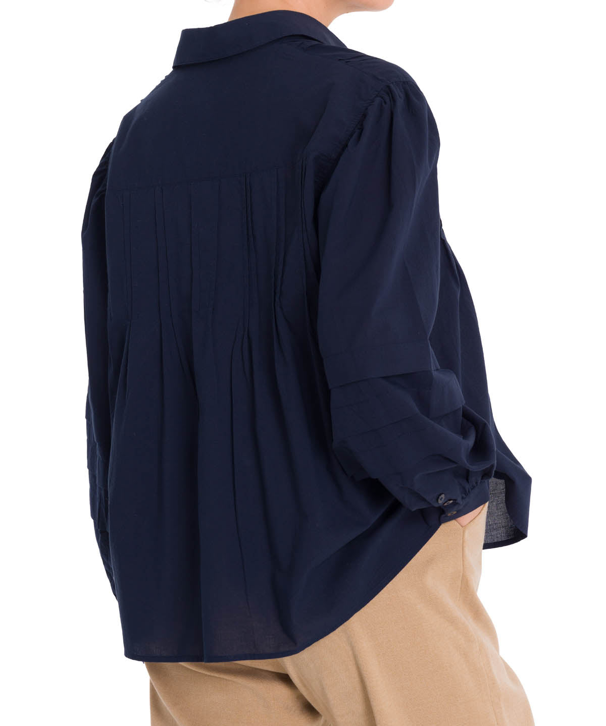 Blusa Algodón Orgánico Mujer Denali Azul Rockford