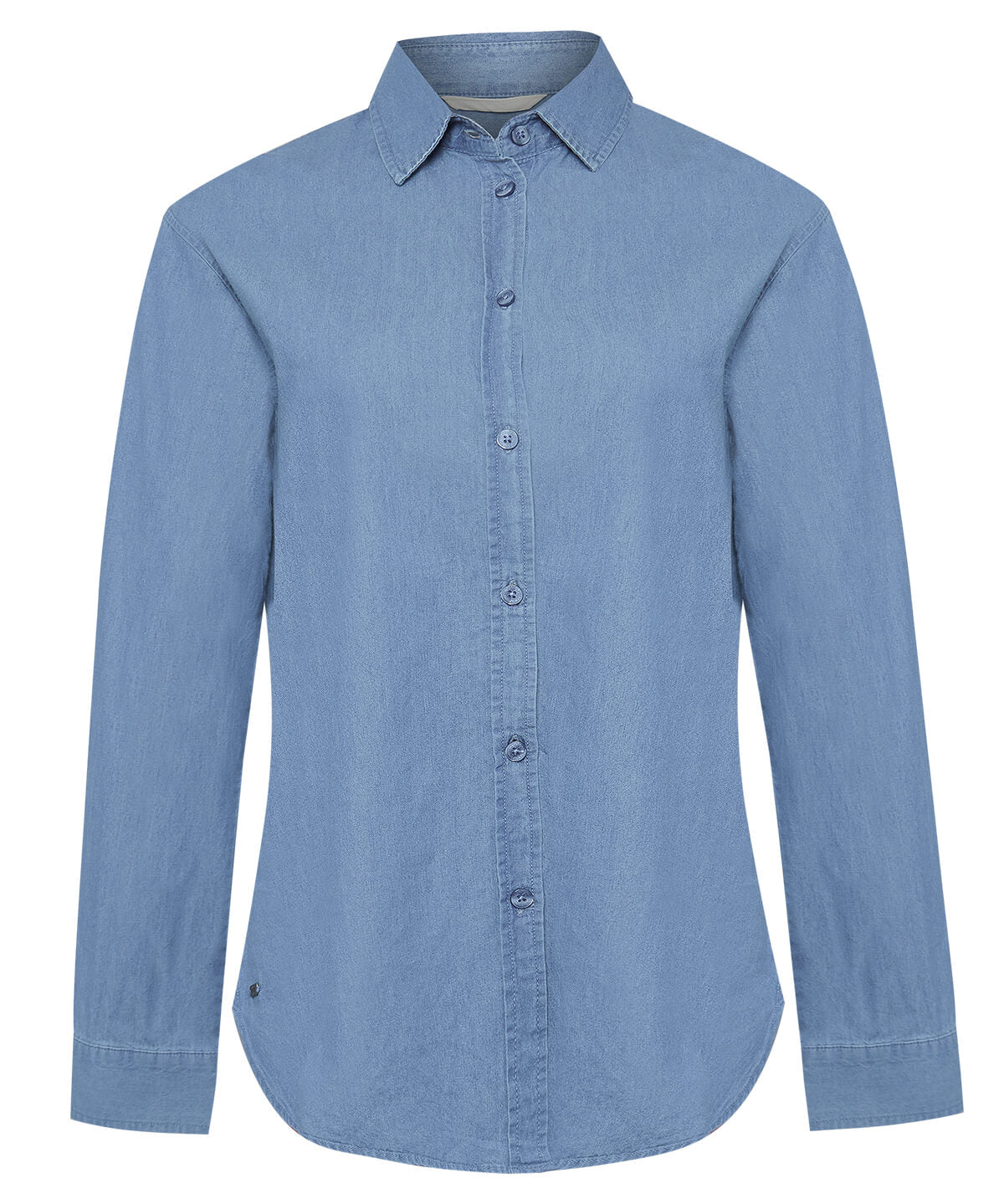 Blusa Algodón Orgánico Mujer Makalu Azul Rockford