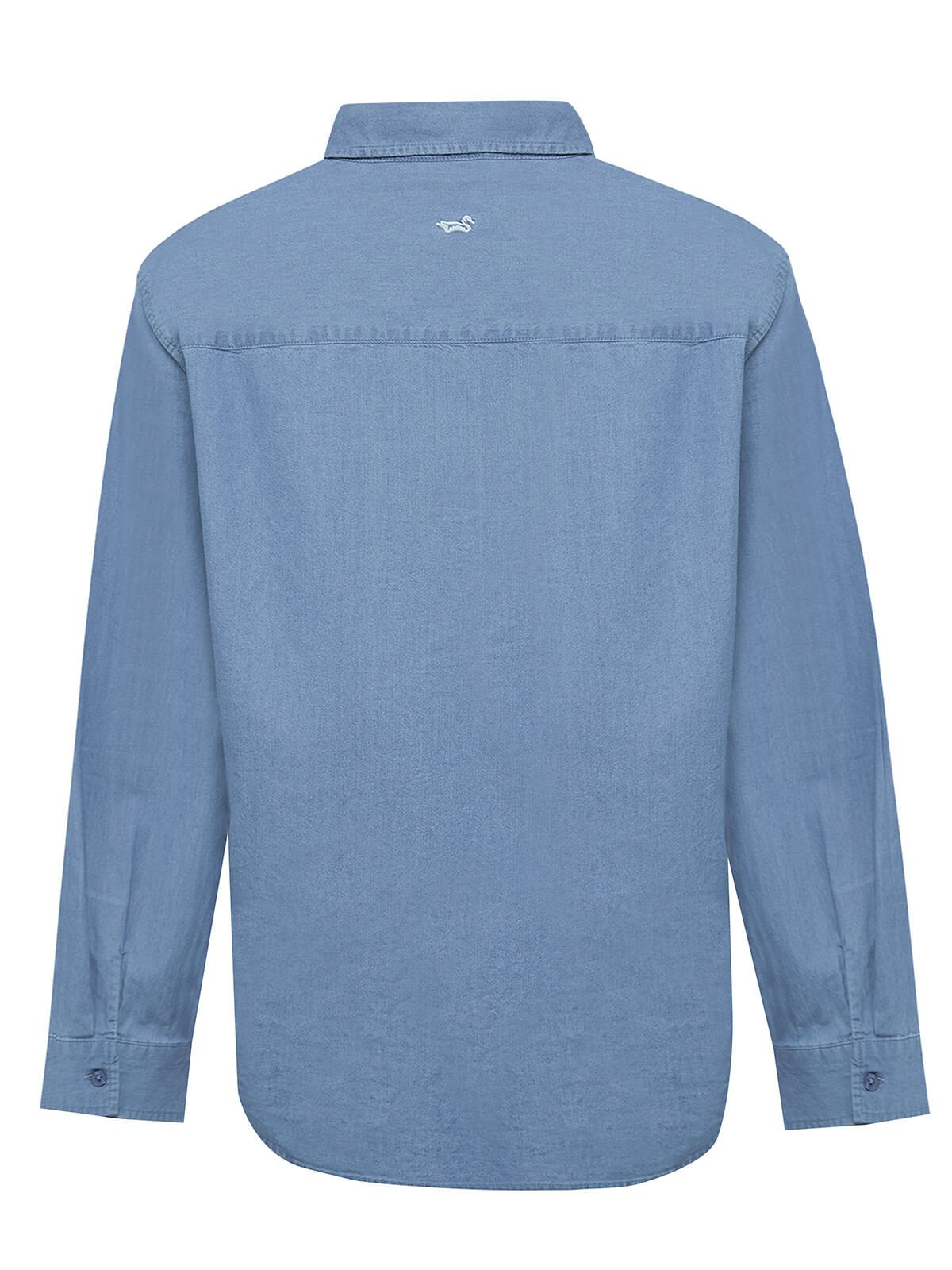 Blusa Algodón Orgánico Mujer Makalu Azul Rockford