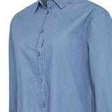 Blusa Algodón Orgánico Mujer Makalu Azul Rockford