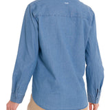 Blusa Algodón Orgánico Mujer Makalu Azul Rockford
