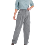 Pantalón Algodón Orgánico Mujer Mavecure Gris Rockford