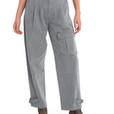 Pantalón Algodón Orgánico Mujer Mavecure Gris Rockford