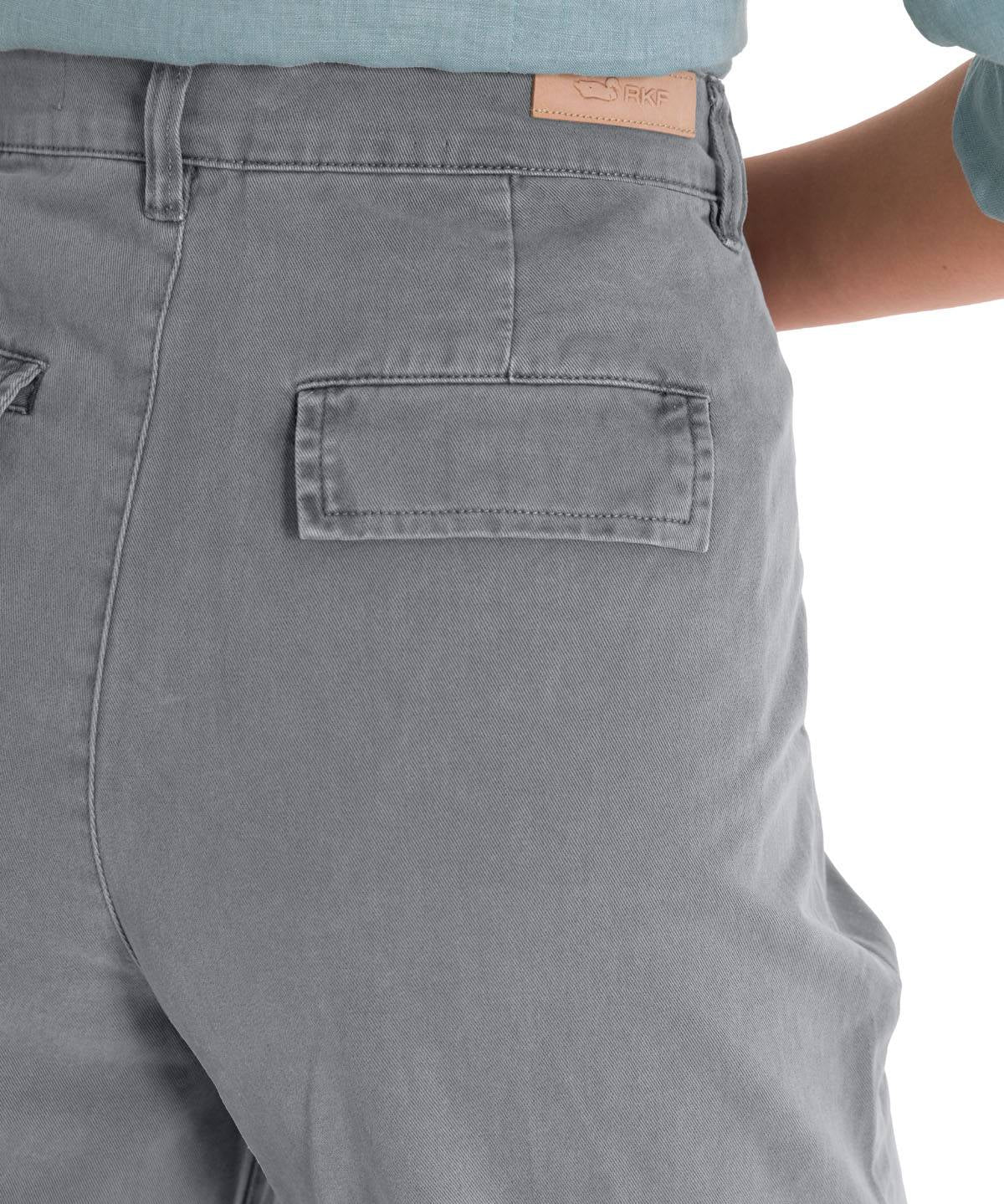 Pantalón Algodón Orgánico Mujer Mavecure Gris Rockford