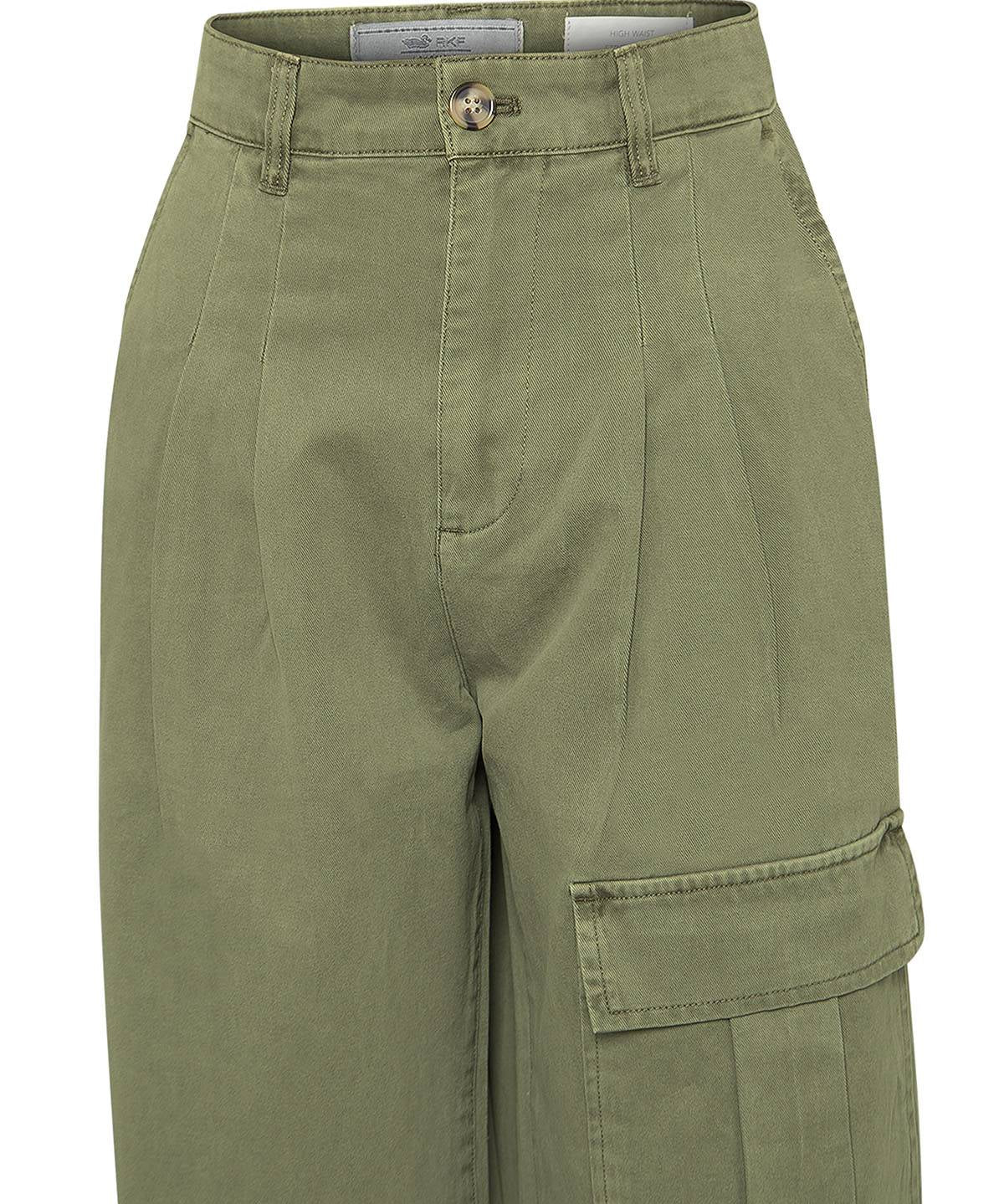 Pantalón Algodón Orgánico Mujer Mavecure Verde Rockford