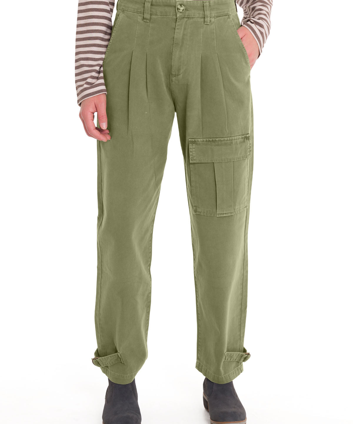 Pantalón Algodón Orgánico Mujer Mavecure Verde Rockford