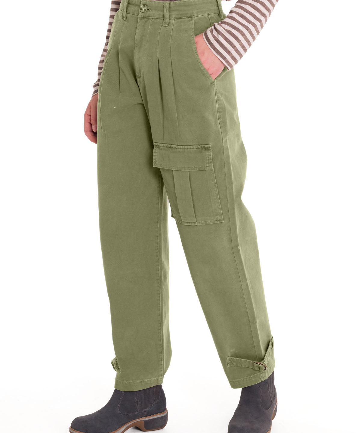 Pantalón Algodón Orgánico Mujer Mavecure Verde Rockford