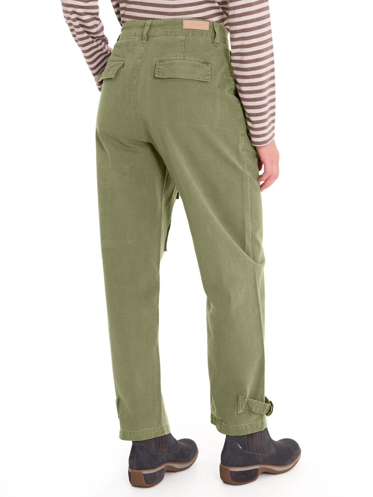 Pantalón Algodón Orgánico Mujer Mavecure Verde Rockford
