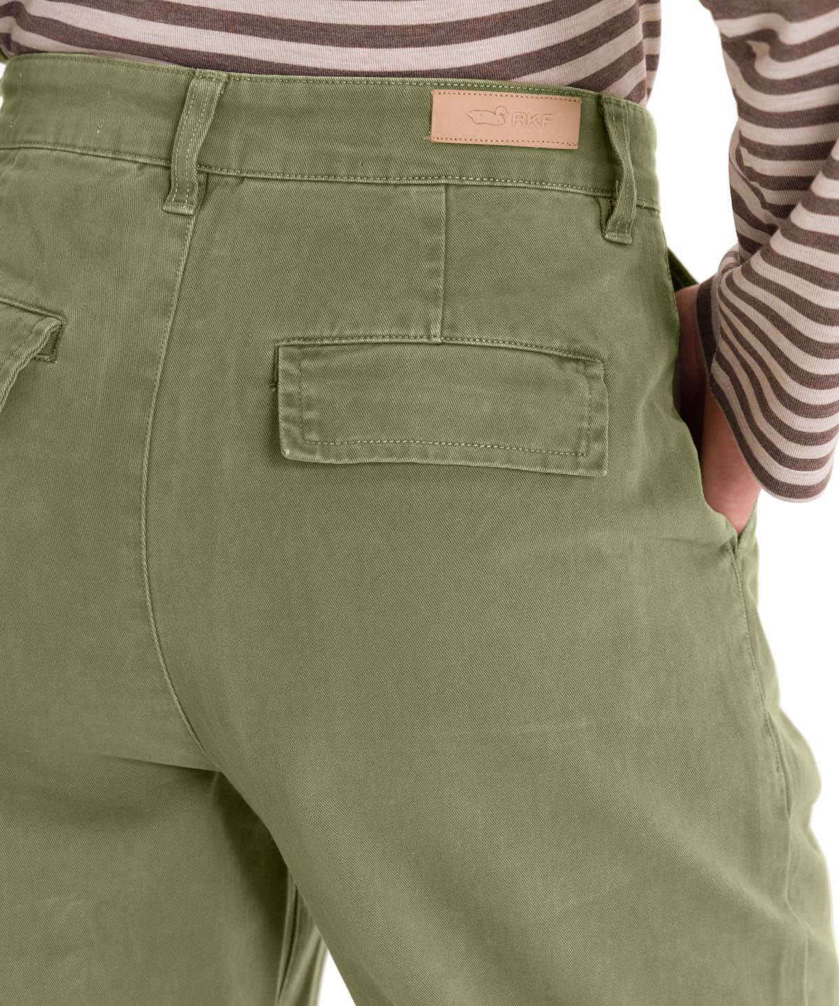 Pantalón Algodón Orgánico Mujer Mavecure Verde Rockford