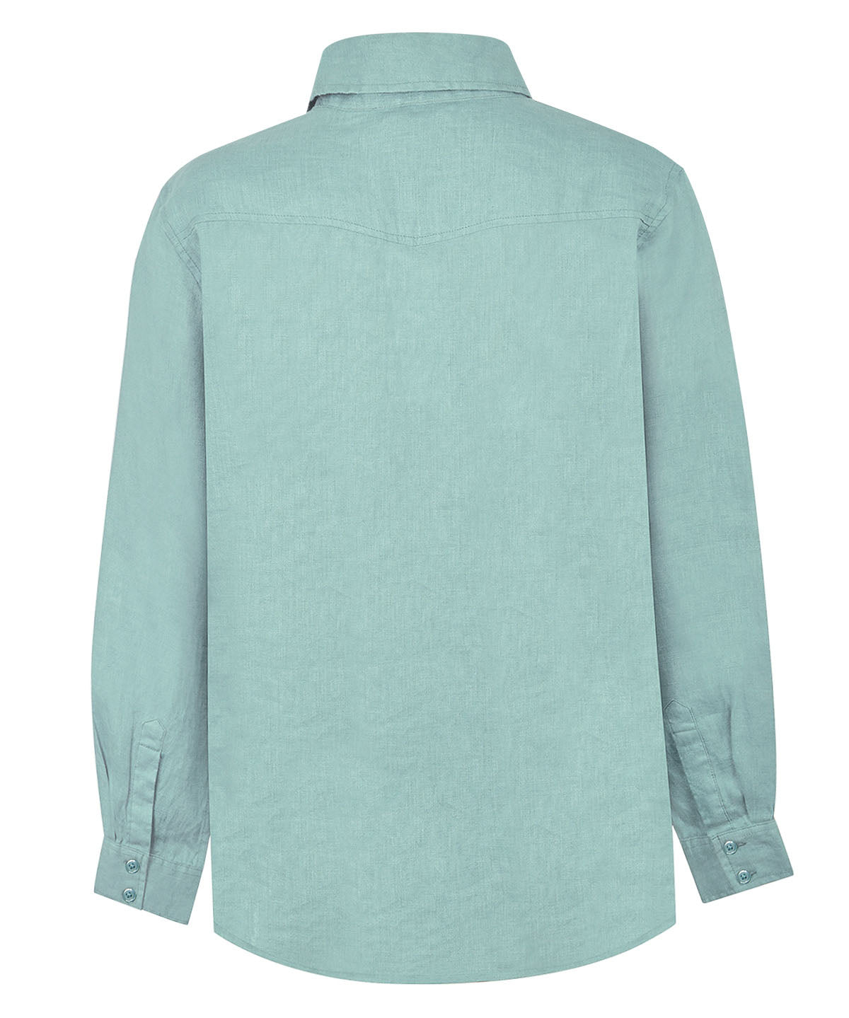 Blusa Lino Orgánico Mujer Lirio Celeste Rockford