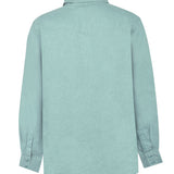 Blusa Lino Orgánico Mujer Lirio Celeste Rockford