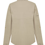 Blusa Algodón Orgánico Mujer Coop Beige Rockford
