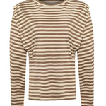 Polera Fibras Recicladas Mujer Diana Café Rockford