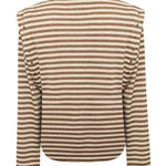 Polera Fibras Recicladas Mujer Diana Café Rockford