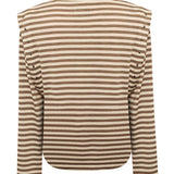 Polera Fibras Recicladas Mujer Diana Café Rockford