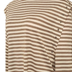 Polera Fibras Recicladas Mujer Diana Café Rockford