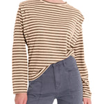 Polera Fibras Recicladas Mujer Diana Café Rockford