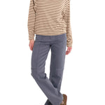 Polera Fibras Recicladas Mujer Diana Café Rockford