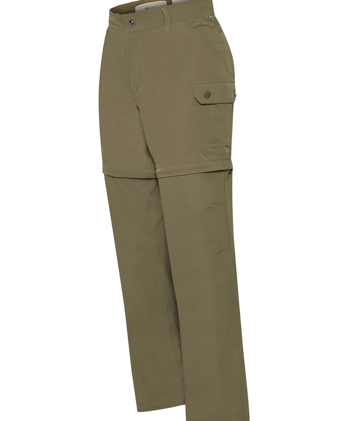 Pantalón Fibras Recicladas Mujer Desmontable Verde Rockford