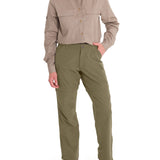 Pantalón Fibras Recicladas Mujer Desmontable Verde Rockford