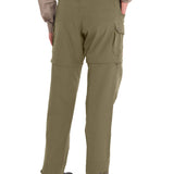 Pantalón Fibras Recicladas Mujer Desmontable Verde Rockford