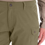Pantalón Fibras Recicladas Mujer Desmontable Verde Rockford