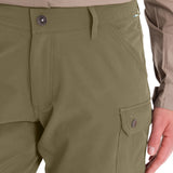 Pantalón Fibras Recicladas Mujer Desmontable Verde Rockford