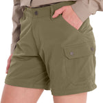 Pantalón Fibras Recicladas Mujer Desmontable Verde Rockford