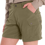 Pantalón Fibras Recicladas Mujer Desmontable Verde Rockford