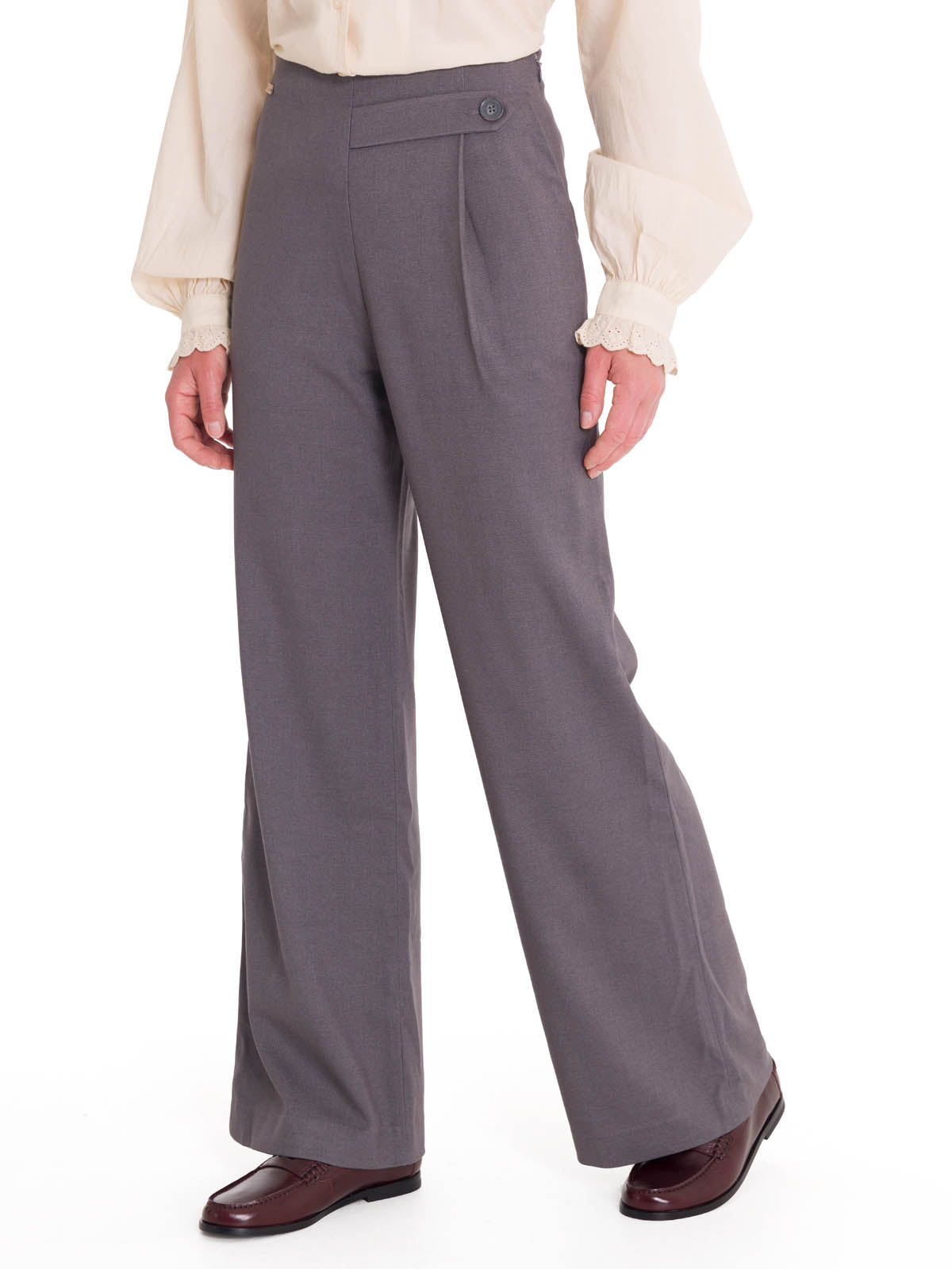 Pantalón Fibras Recicladas Mujer Hornacal Gris Rockford